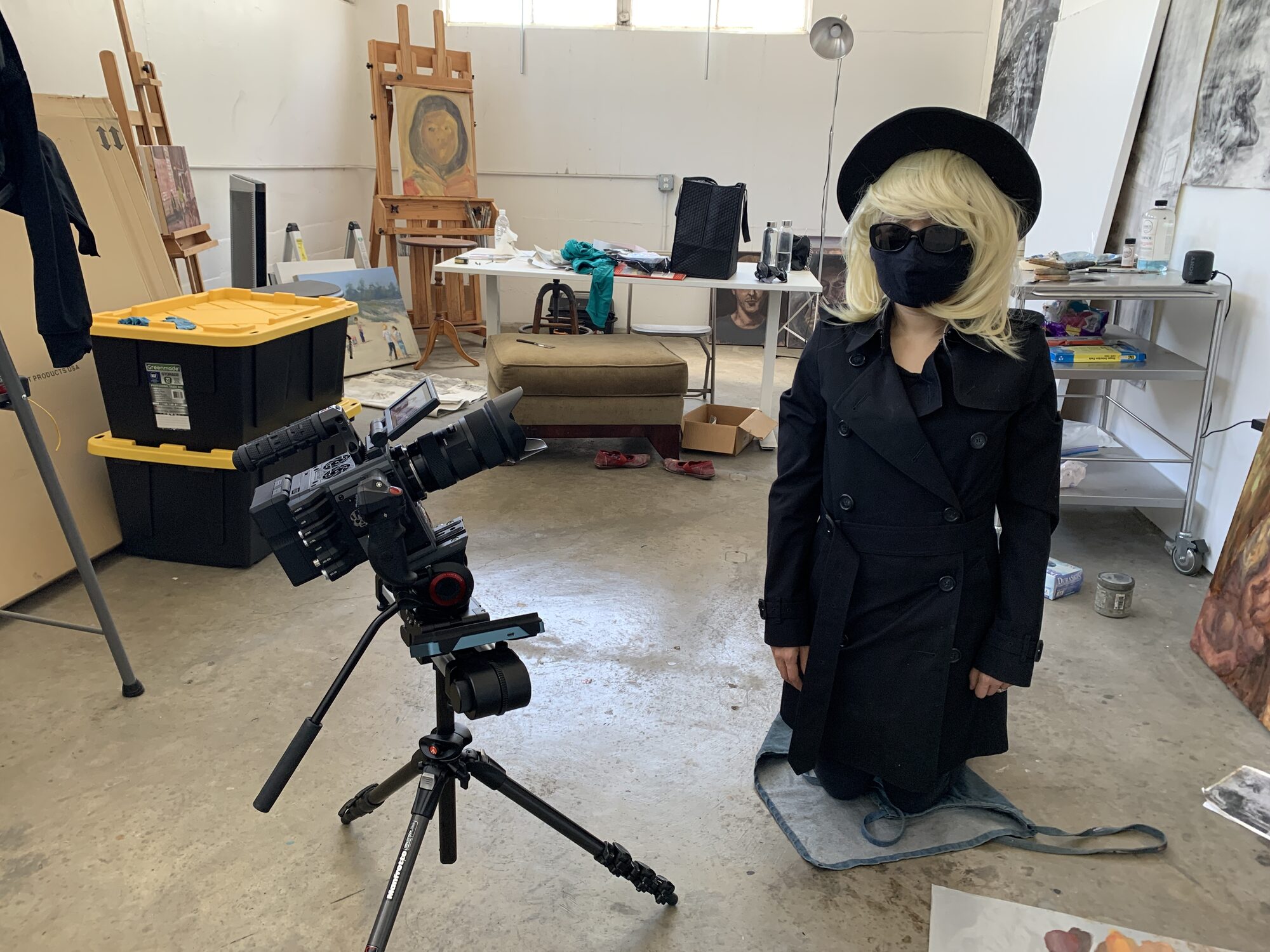 Behind the scenes - Studio