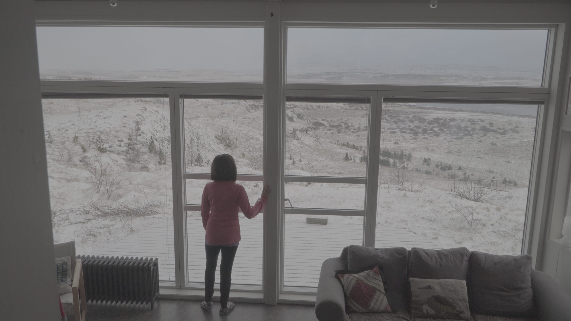 Loni looking outdoors